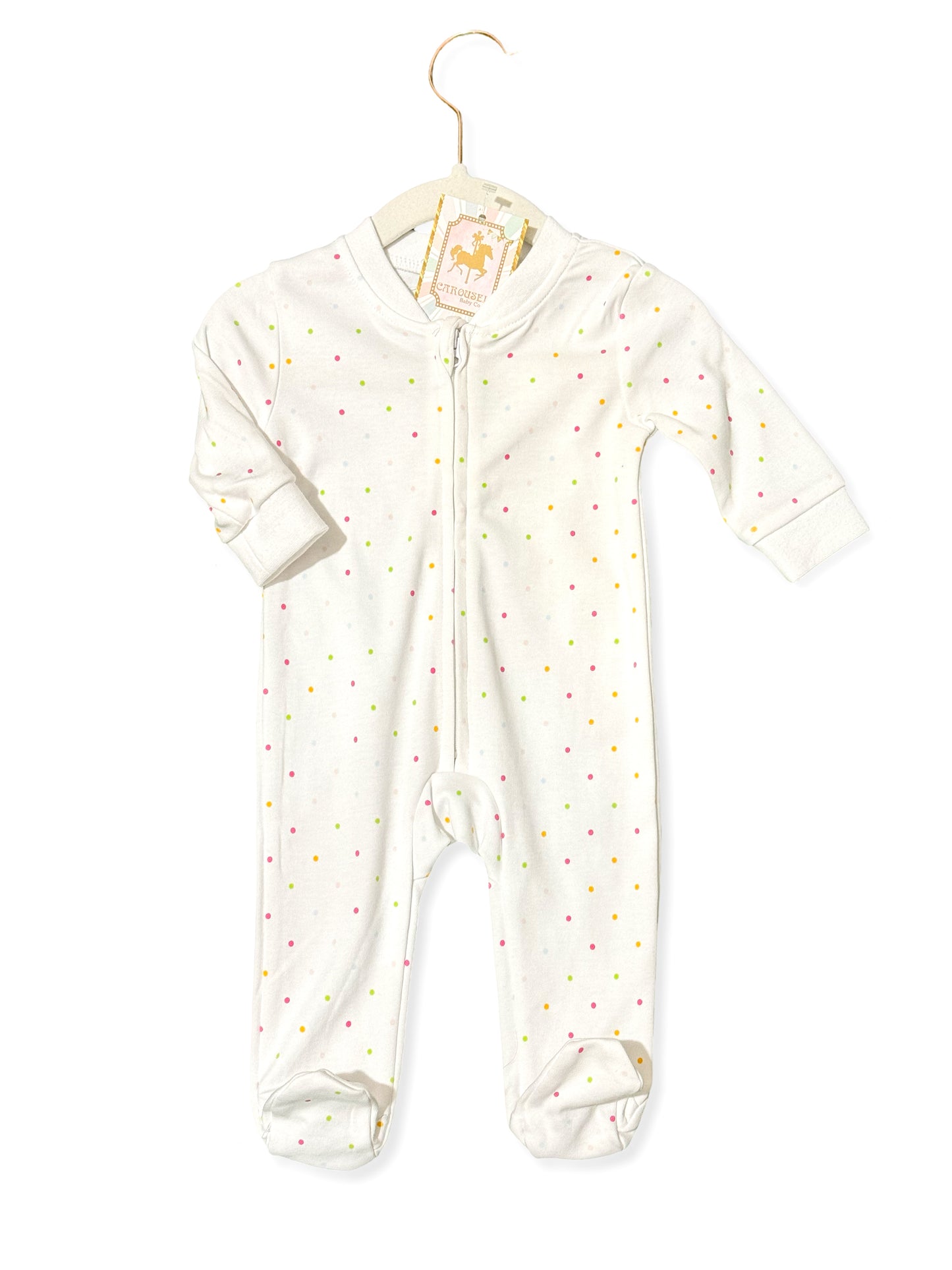 Small Dot Footie Sleeper
