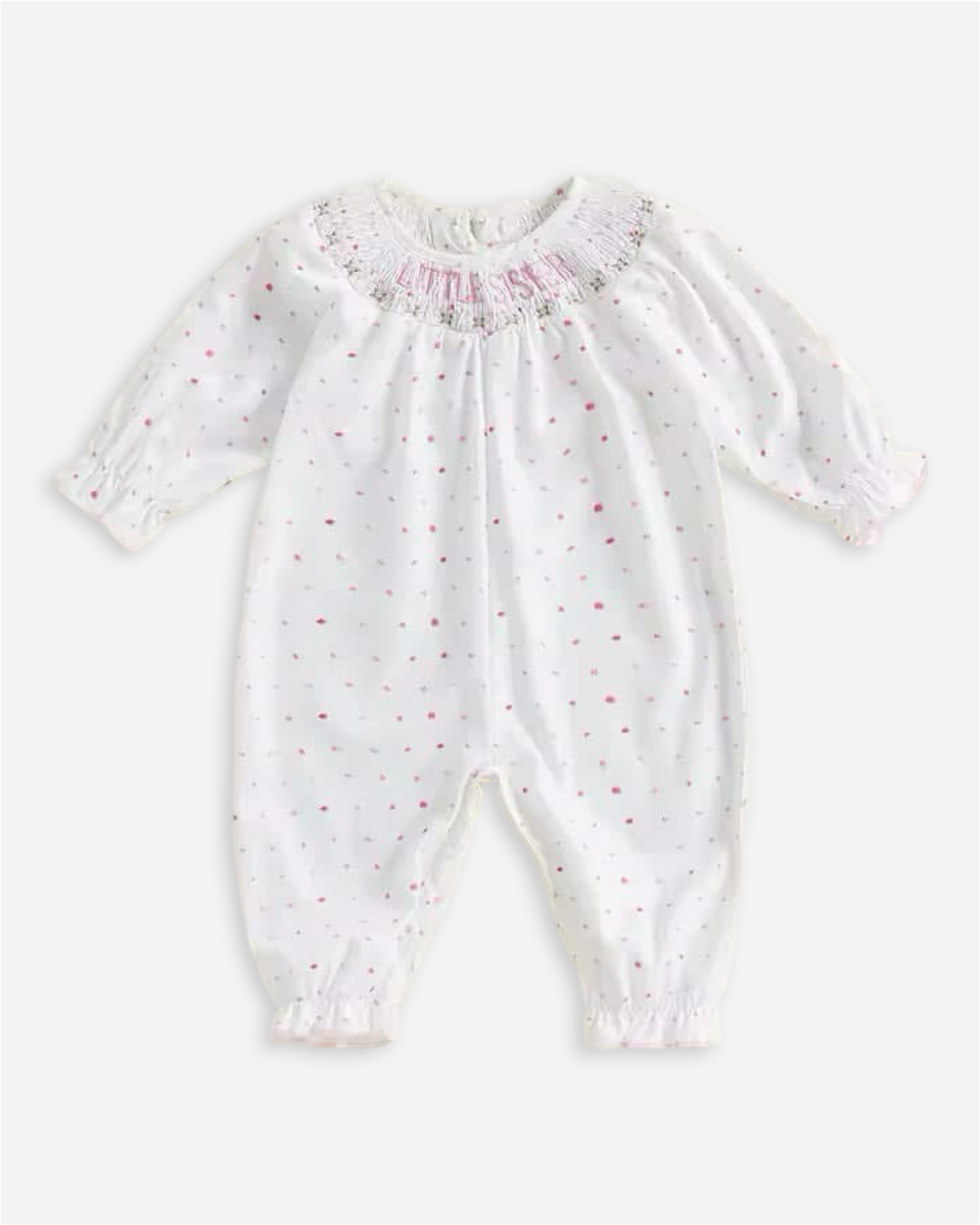 Little Sister Smocked Romper