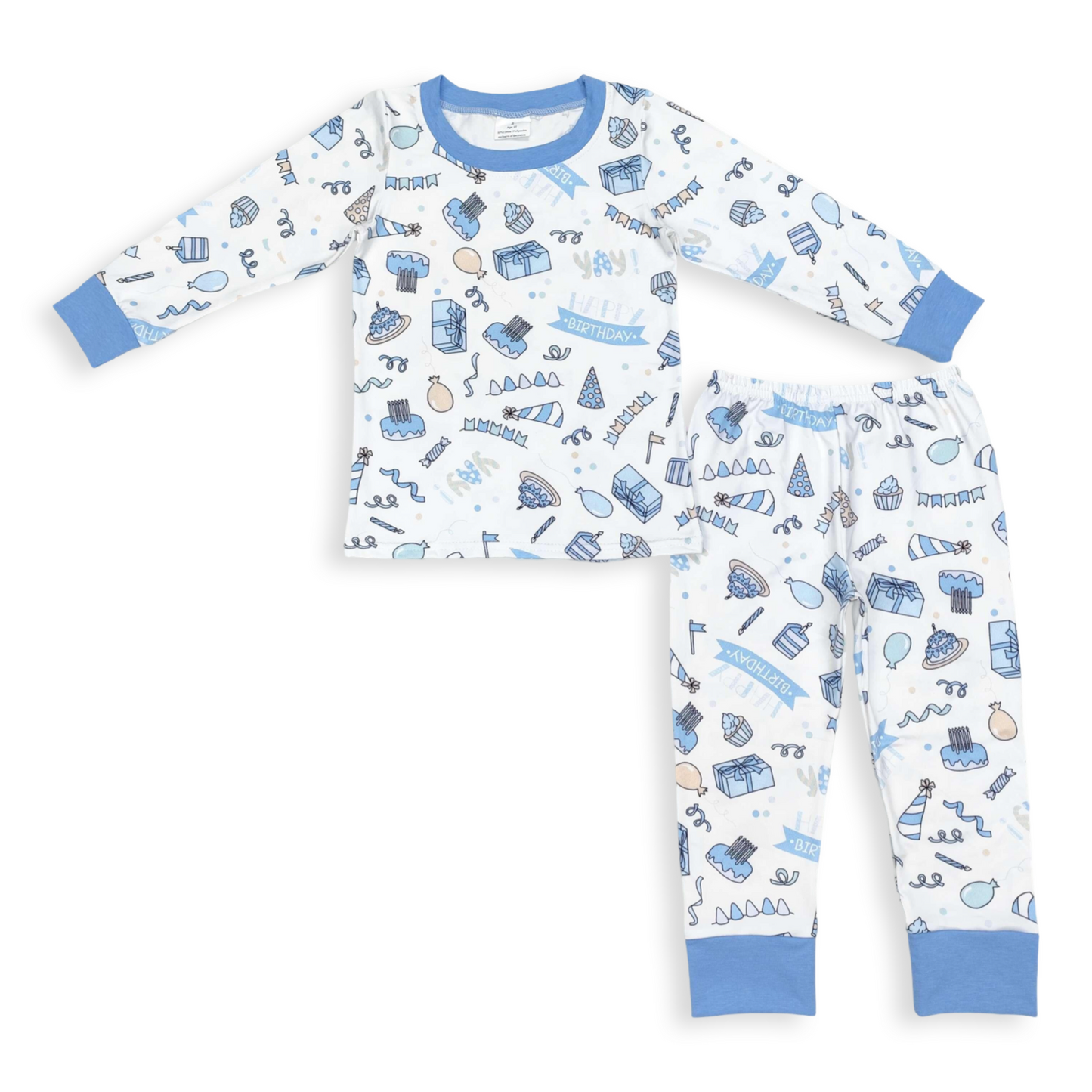Blue Birthday PJs