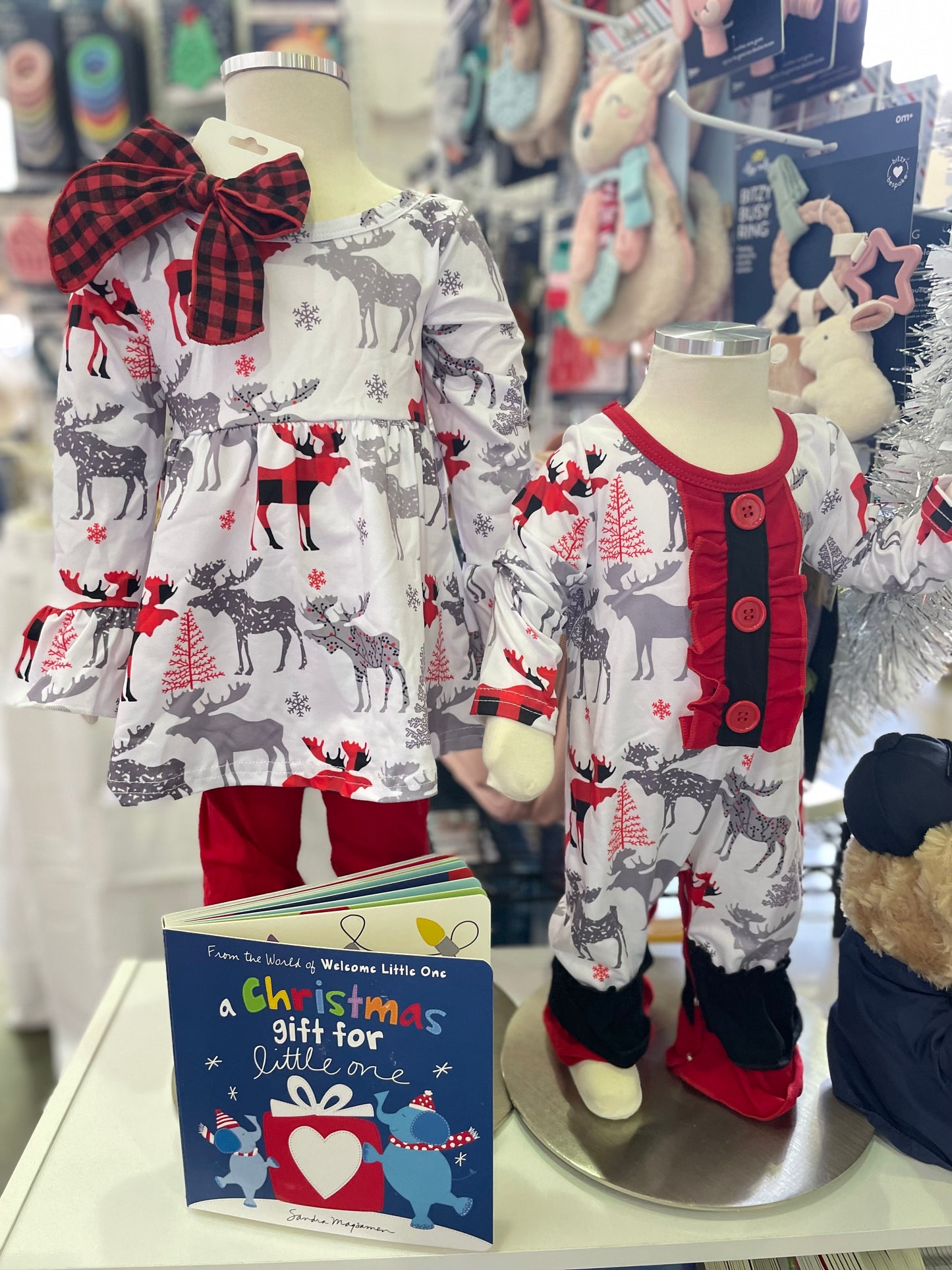 Elk Ruffle Romper