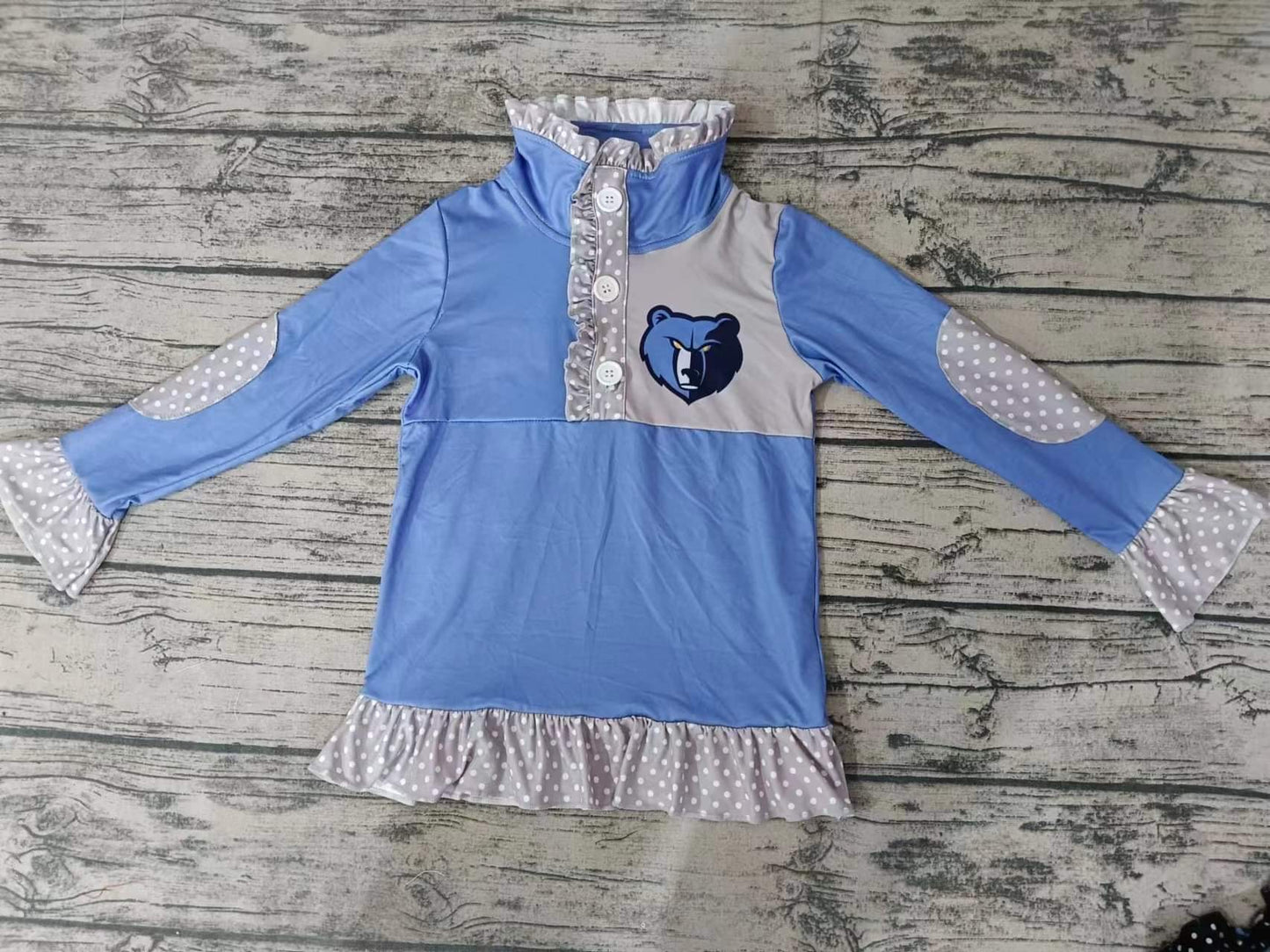 Memphis Grizzlies Ruffle Pullover