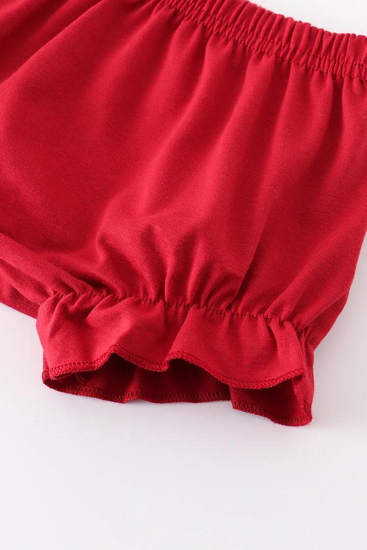 Alabama Embroidered Bloomers Set