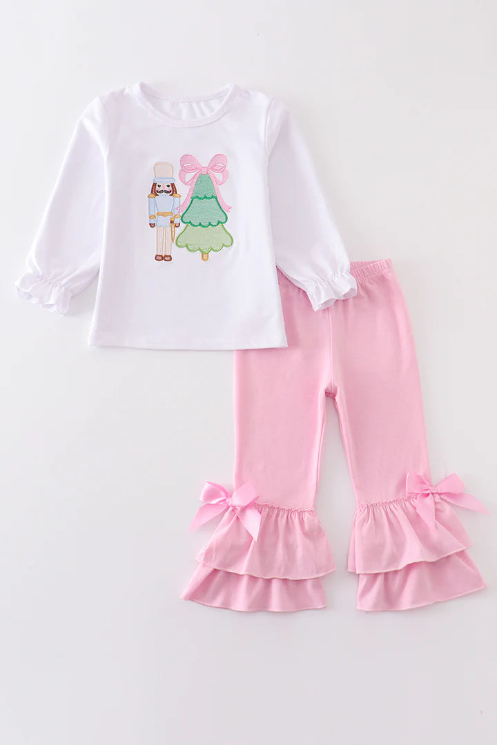 Nutcracker Ruffle Pants Set