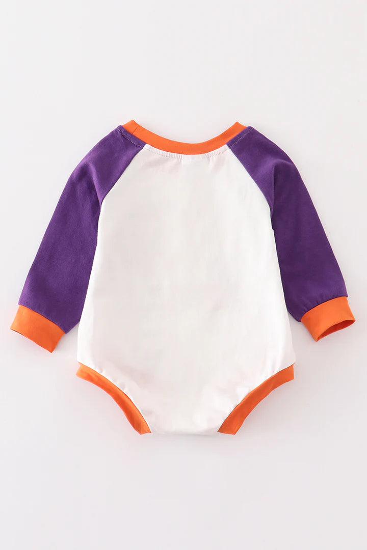 Let's Go Ghouls Colorblock Romper