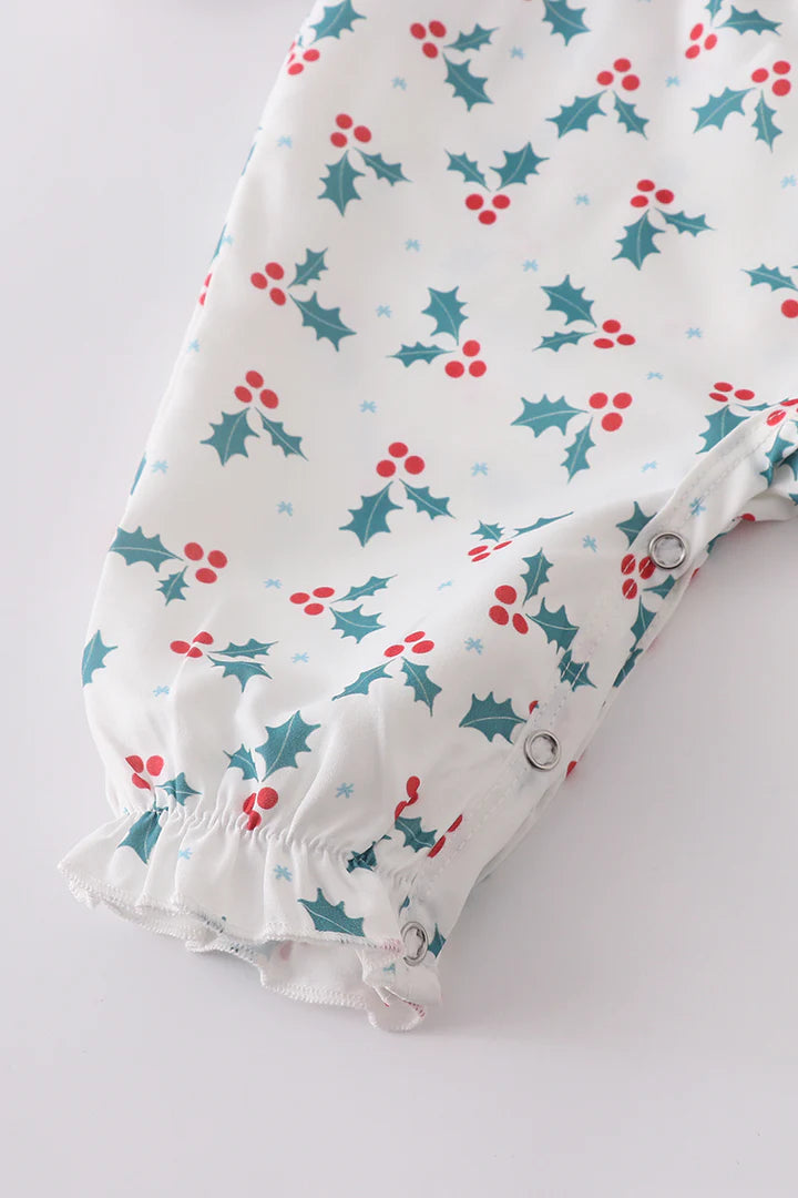 Holly Smocked Ruffle Romper