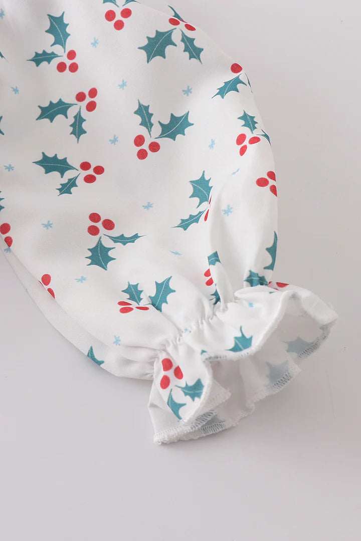 Holly Smocked Ruffle Romper