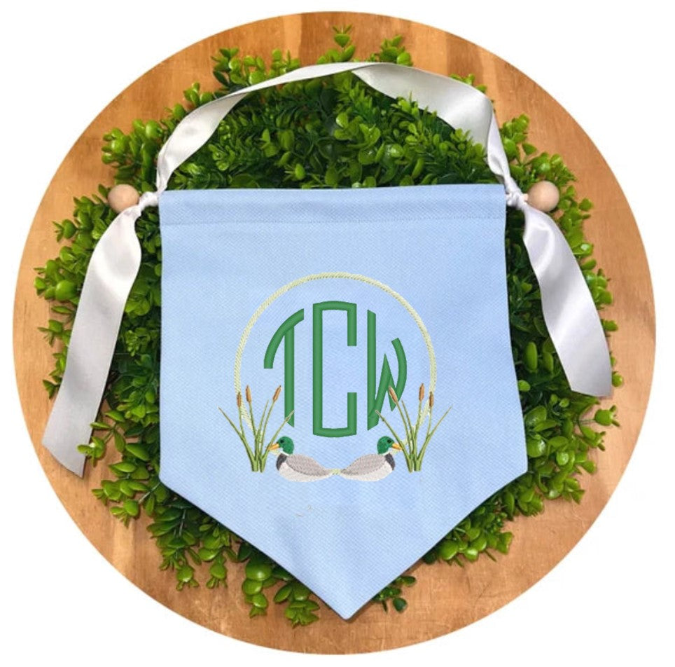 Cotton Pique Banner