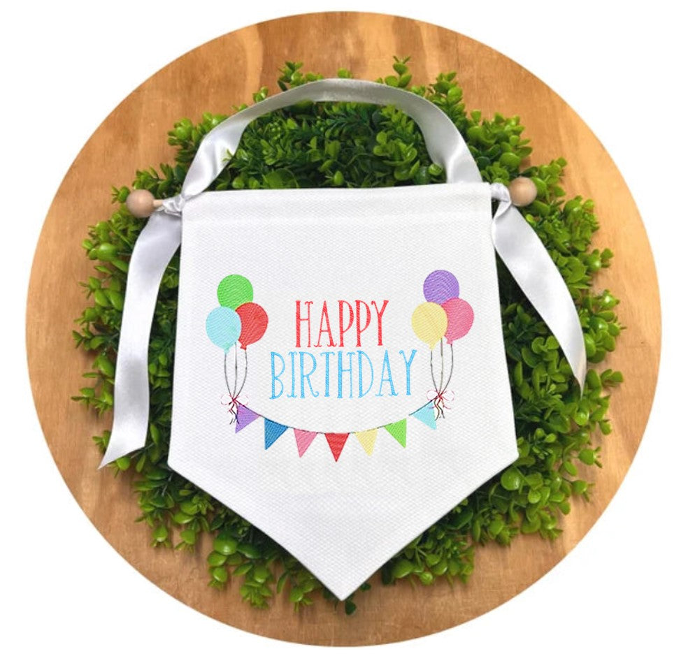 Cotton Pique Banner