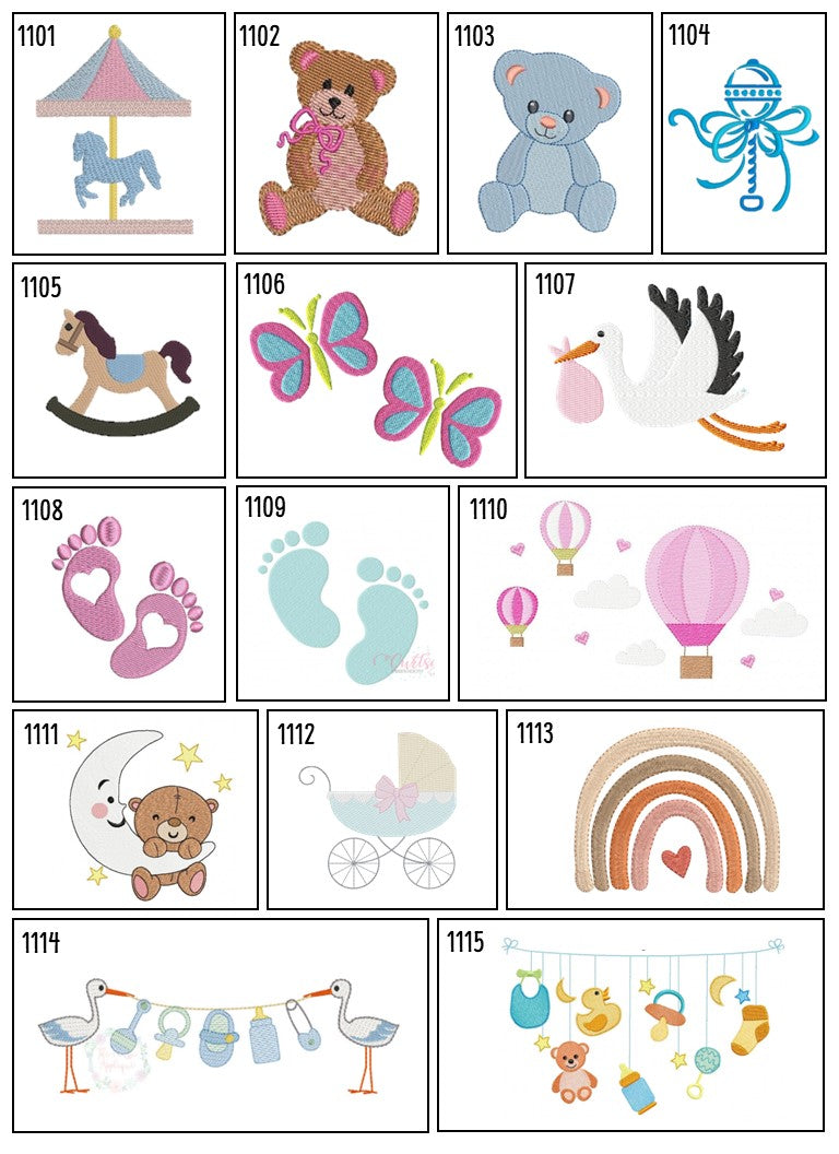 Baby Pillow Case: Lt. Blue Seersucker