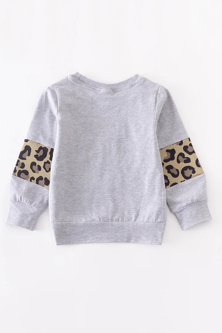 Leopard Jack-O-Lantern Top