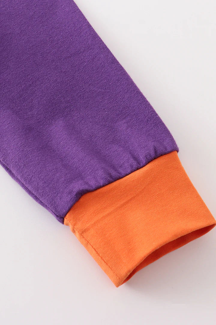 Let's Go Ghouls Colorblock Top