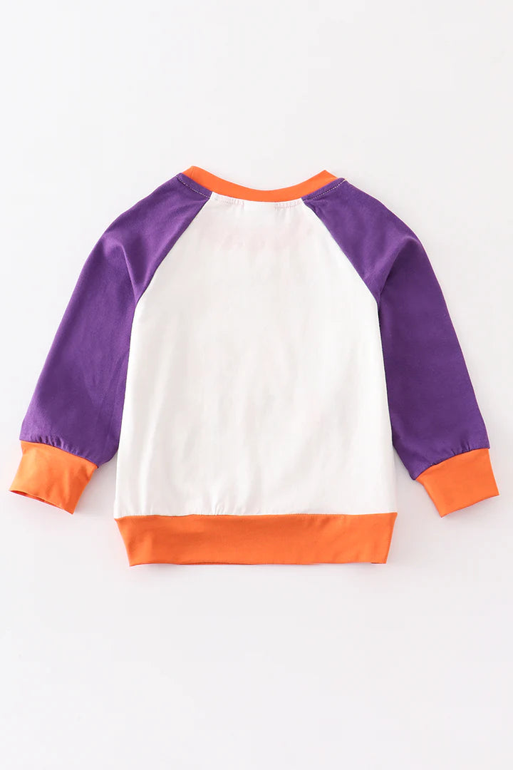 Let's Go Ghouls Colorblock Top