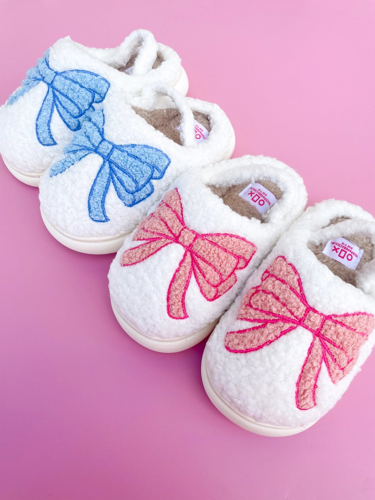 Toddler Bow Slippers