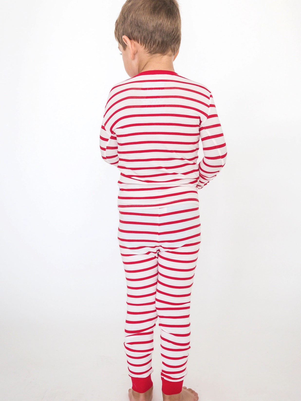 Red Stripe Bamboo PJs
