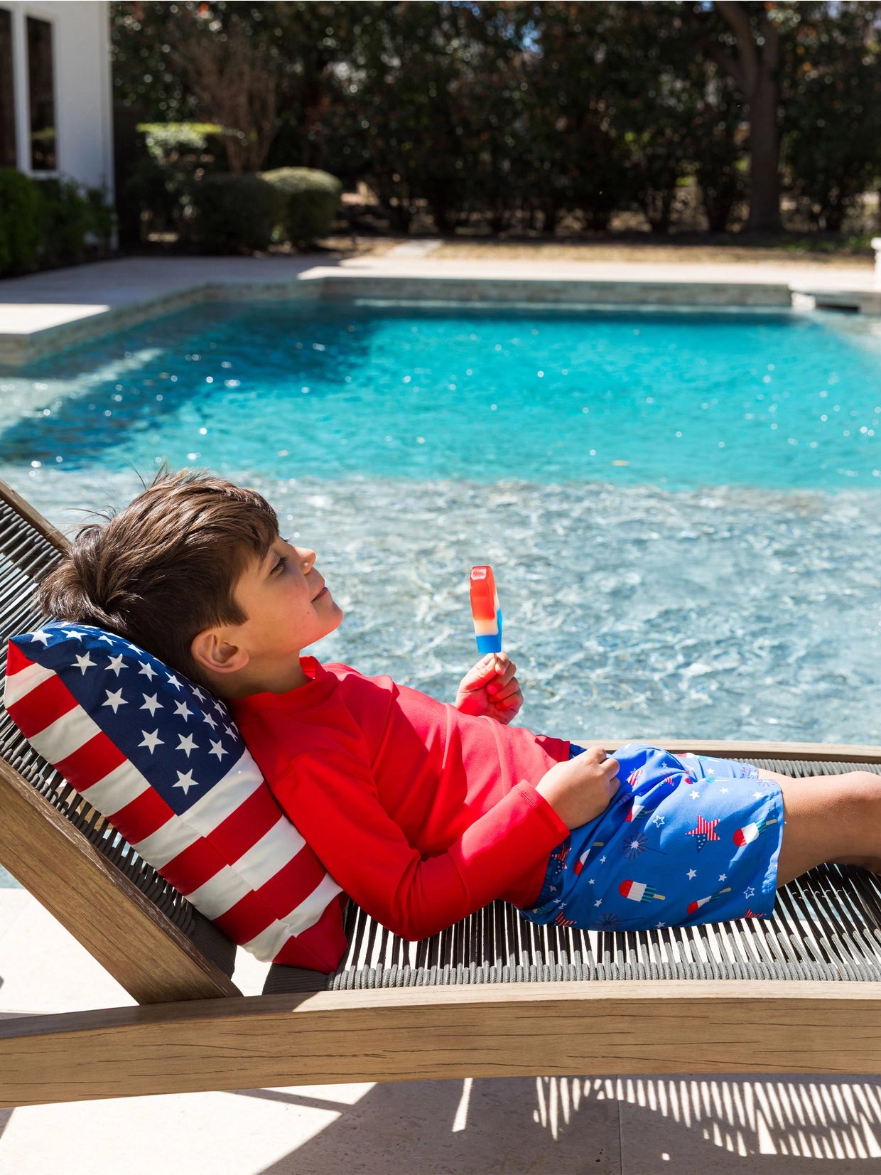 Freedom & Fireworks Swim Trunks