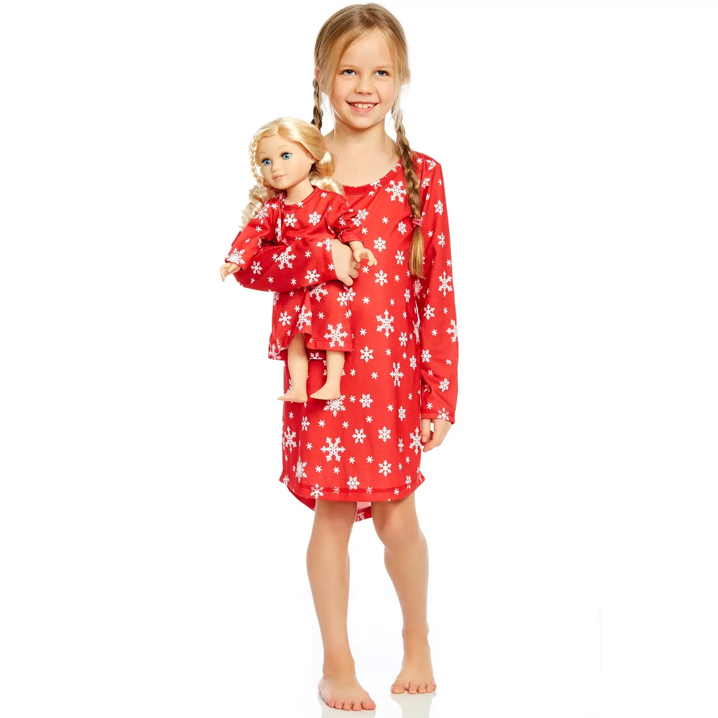 Red Snowflake Nightgown