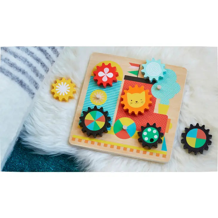 Wood Twist Puzzle Busy Trains