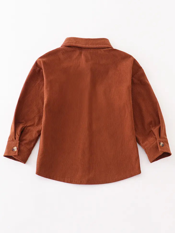 Brown Corduroy Button Down