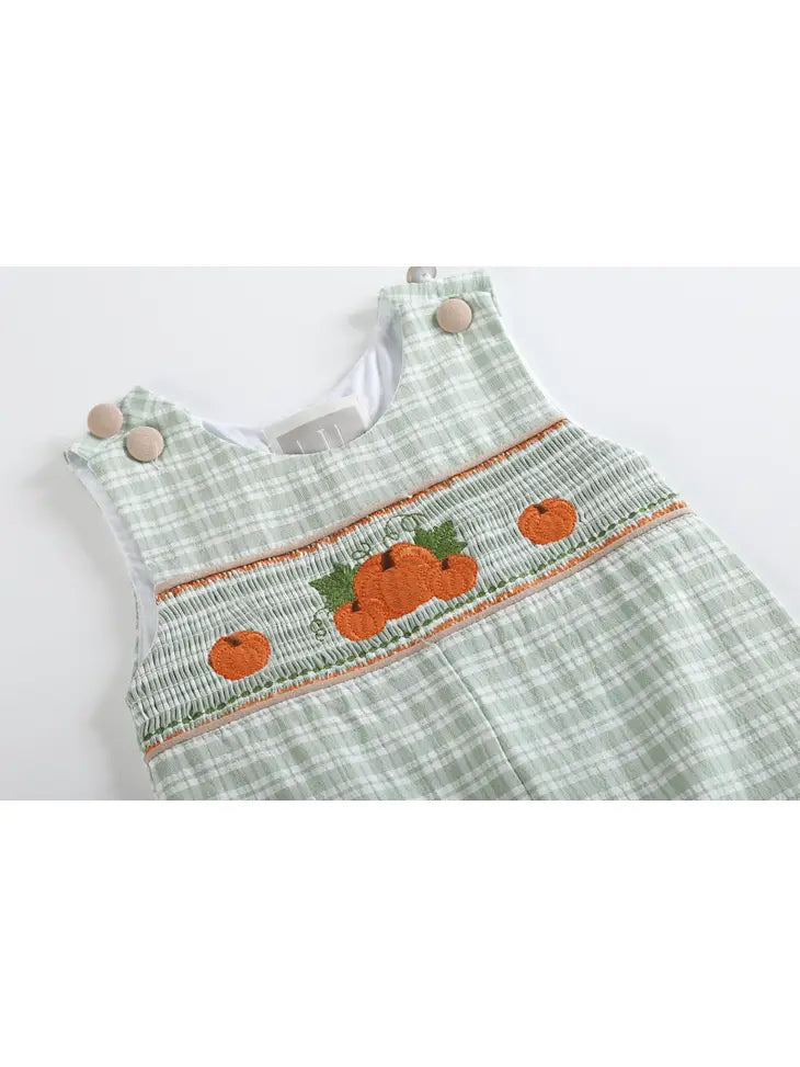 Sage Smocked Pumpkin JonJon