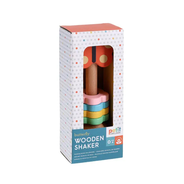 Wooden Shaker Butterfly