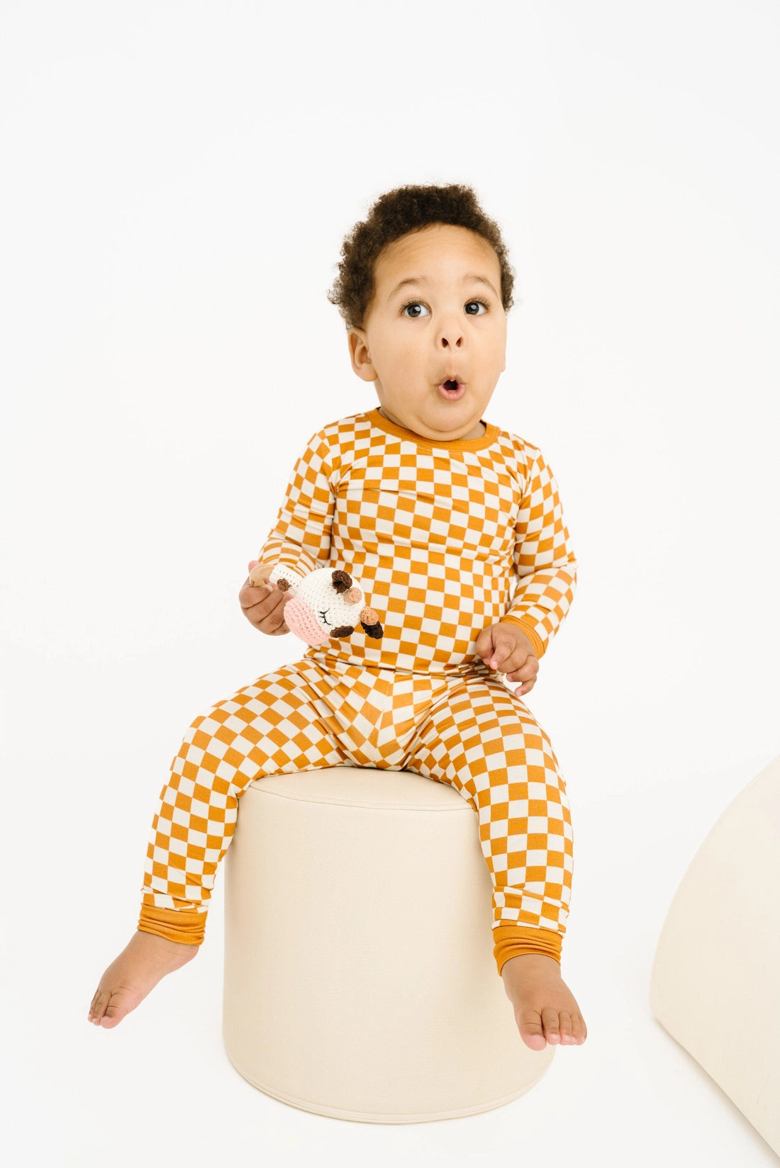 Checkerboard Charm Bamboo Set