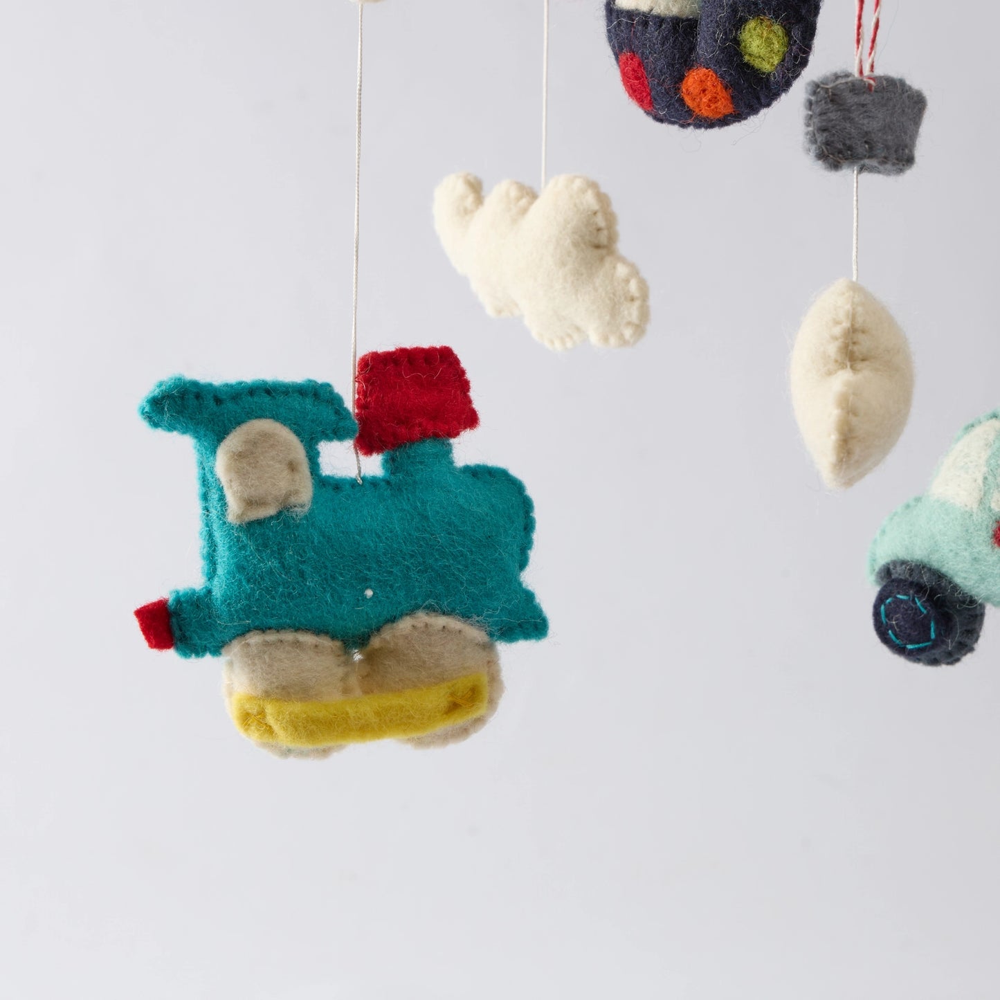Things That Go Felt Baby Mobile
