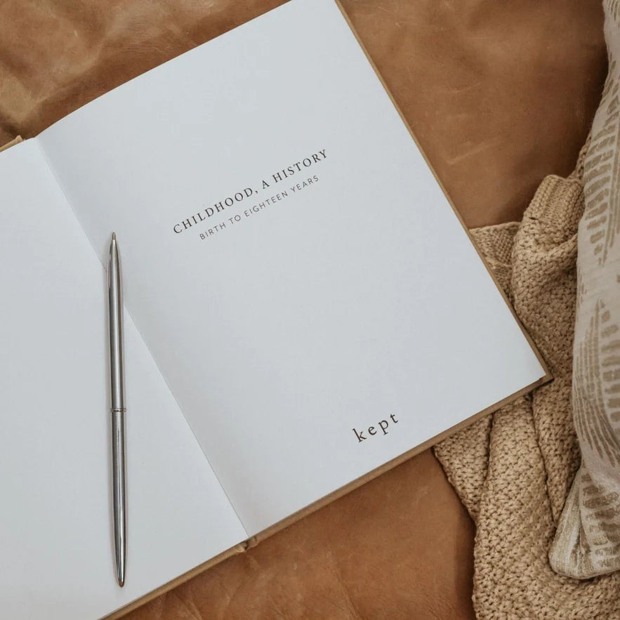 'Childhood, A History' Keepsake Book