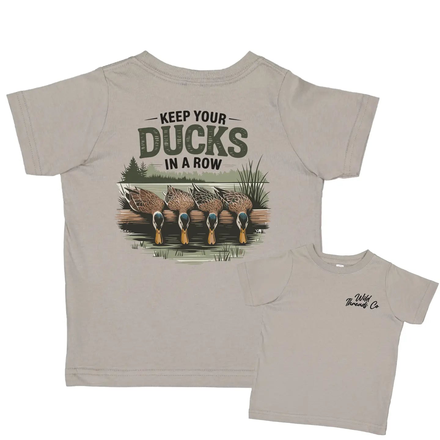 Ducks In A Row Tee
