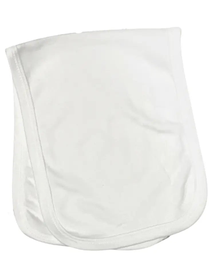 Solid Bib & Burp Cloth Set