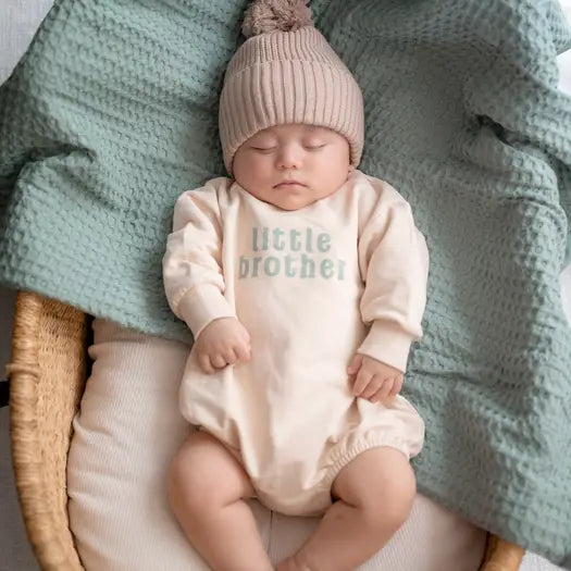 Little Brother Sweatshirt Romper