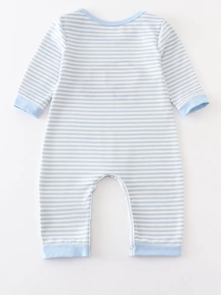 Dump Truck Applique Romper