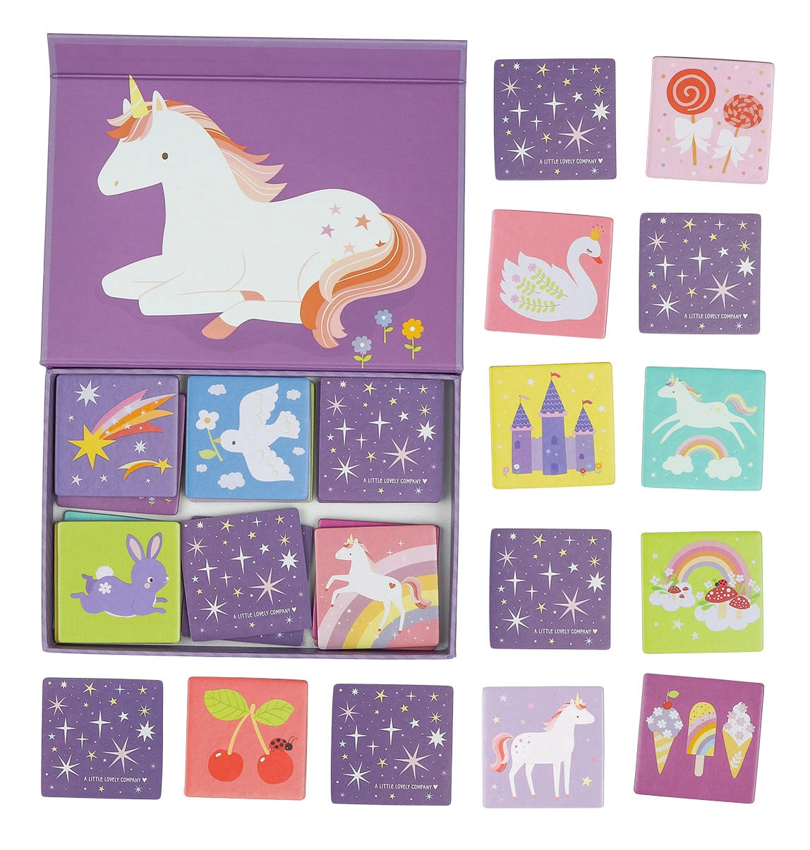 Memory Match Game: Unicorn Dreams