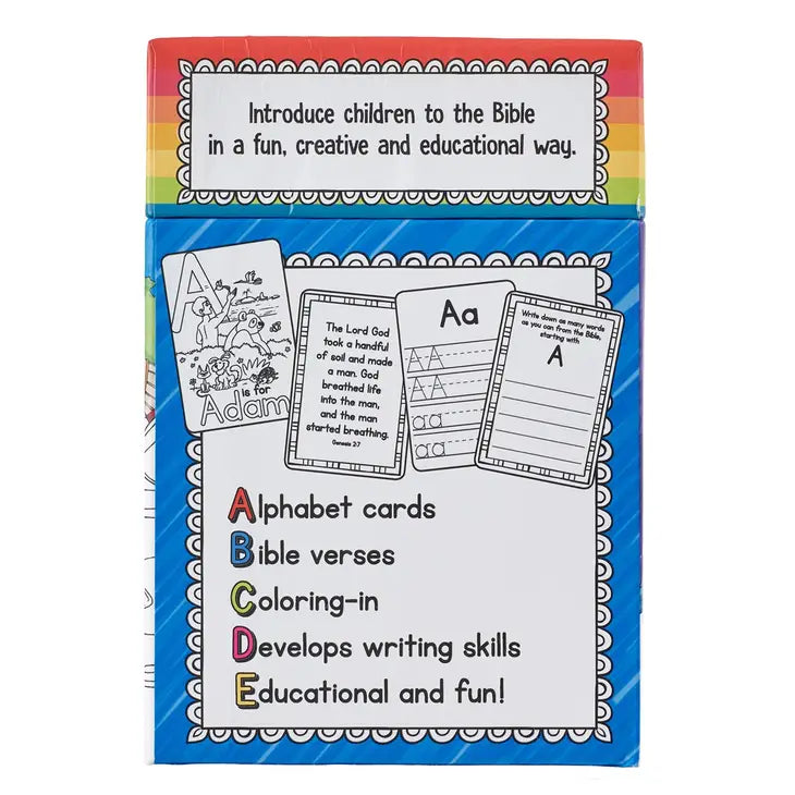 52 ABC Bible Fun Coloring Cards