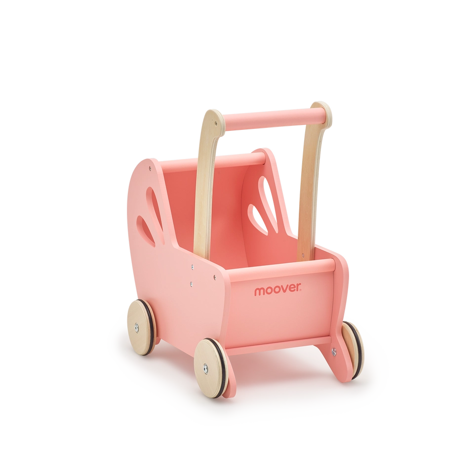 Wooden Doll Pram