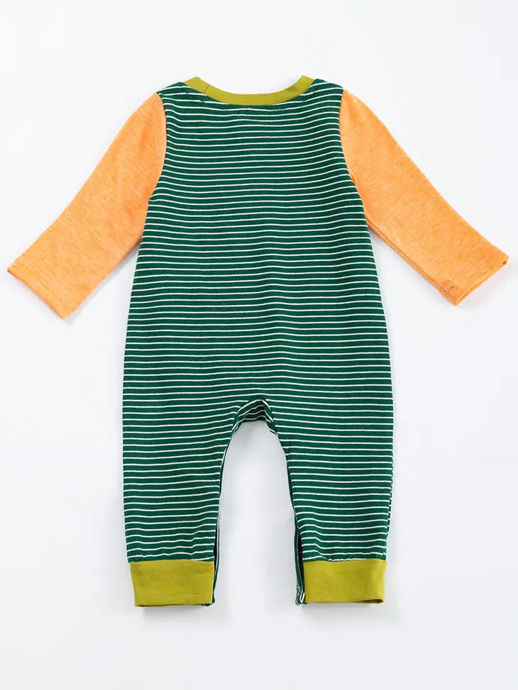 Forest Stripes Romper