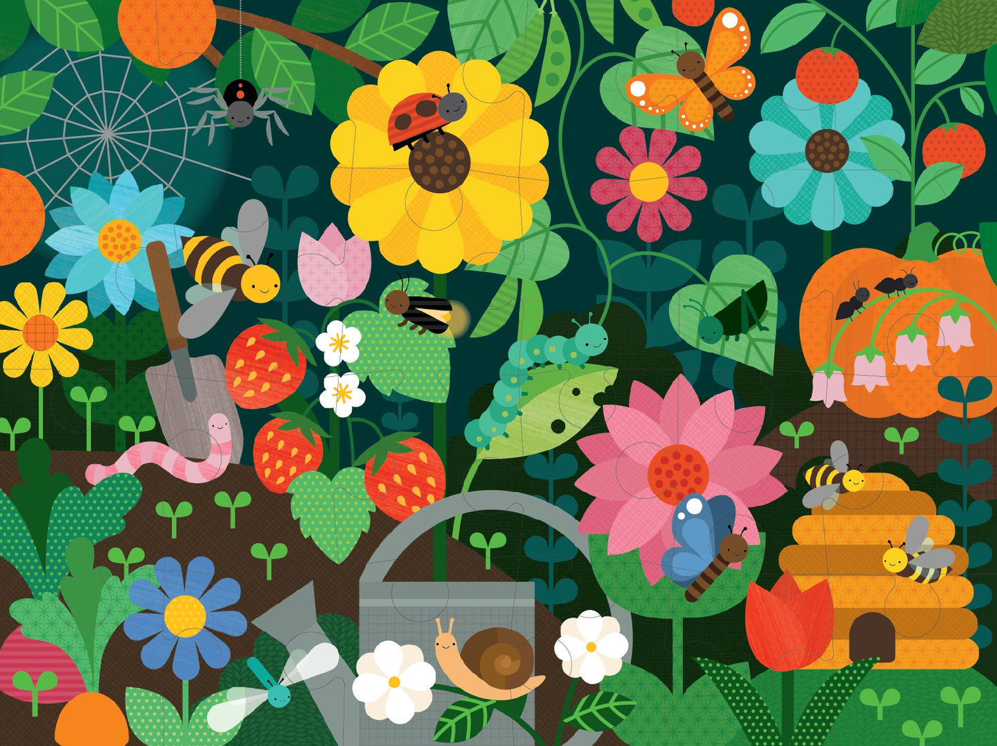 Secret Garden 24-Piece Floor Puzzle