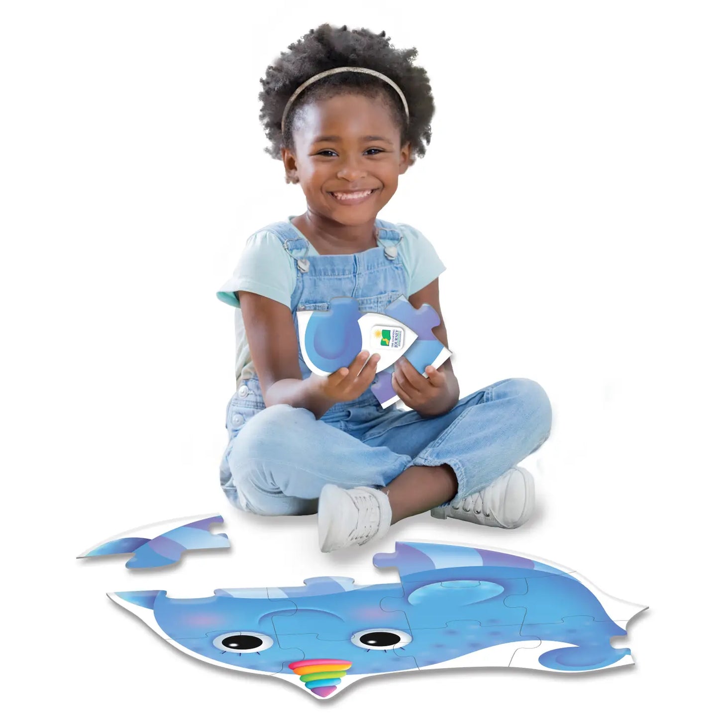 My First Big Floor Puzzle - Nosy Narwhal