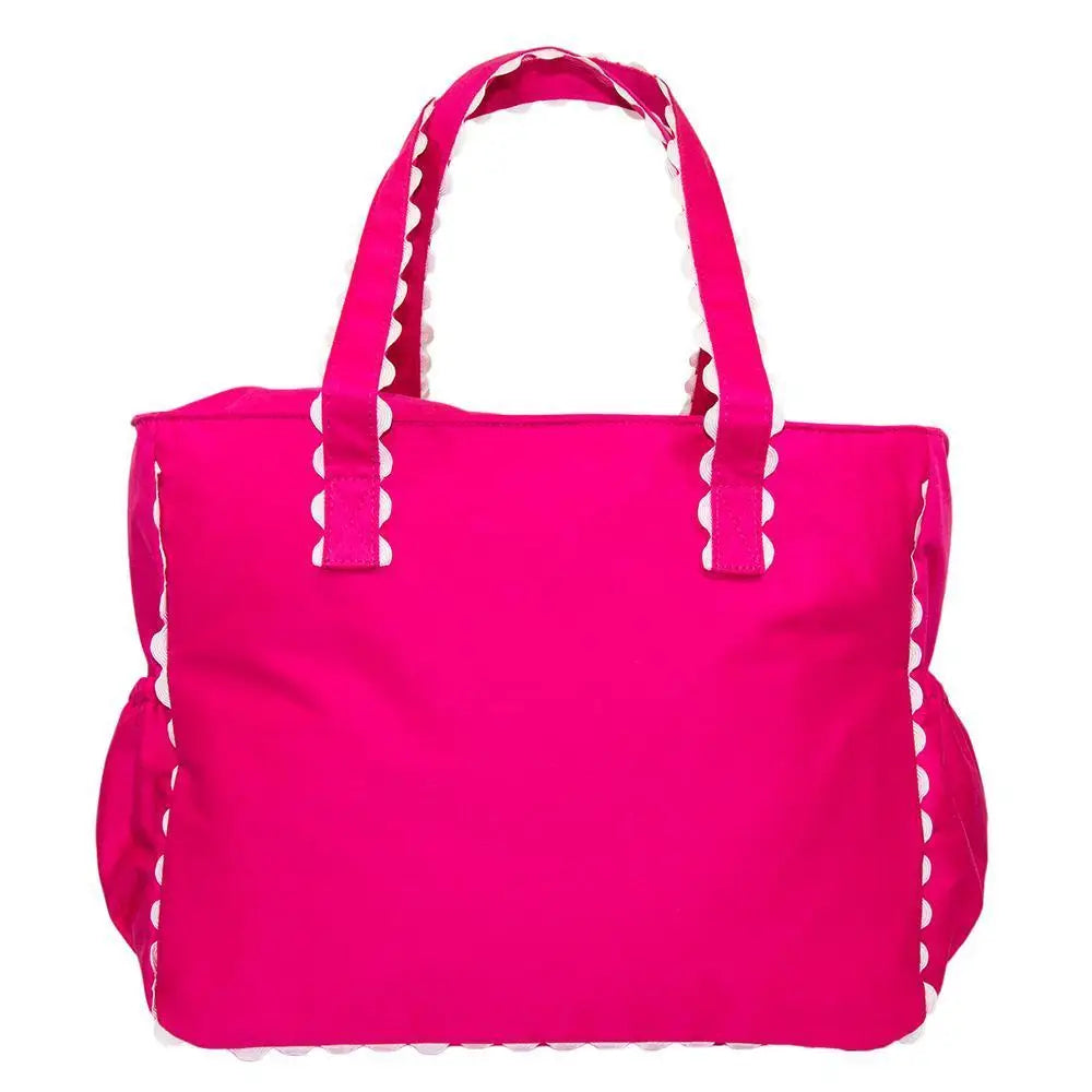 Ric Rac Trim Diaper Bag