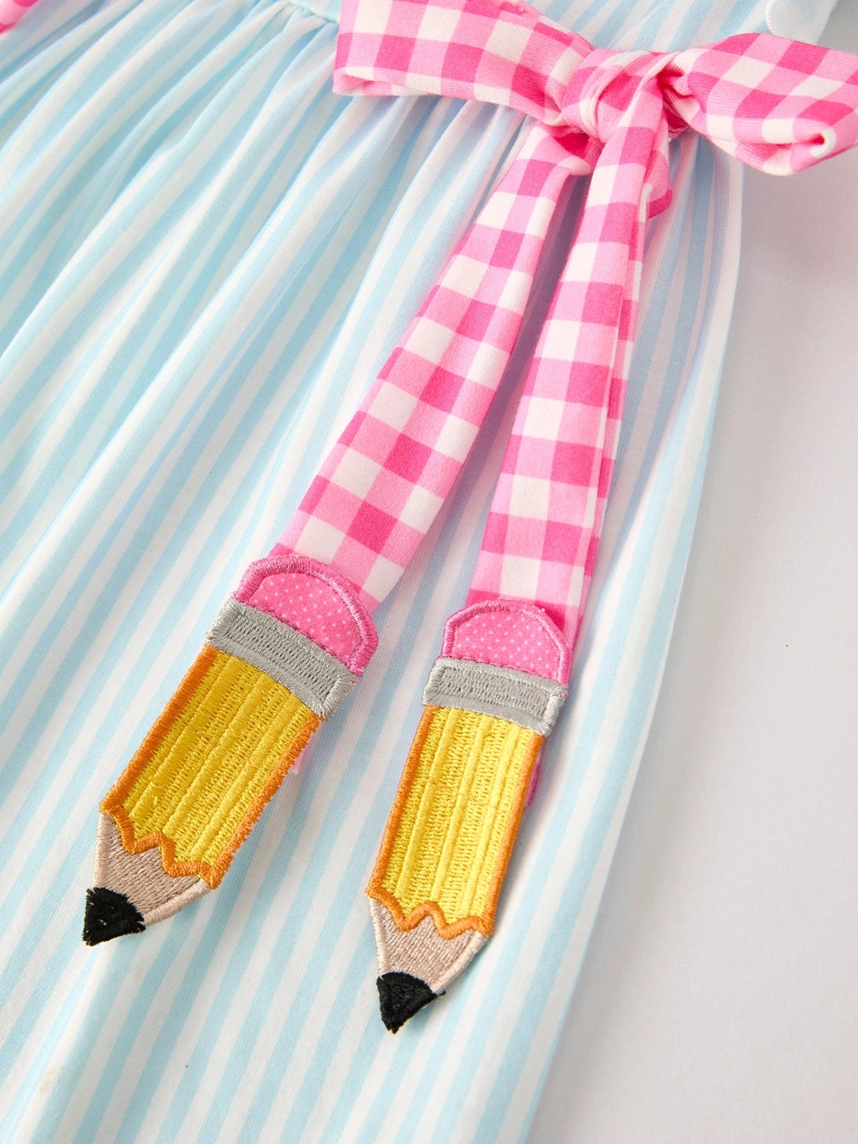 Striped Pencil Bow Dress