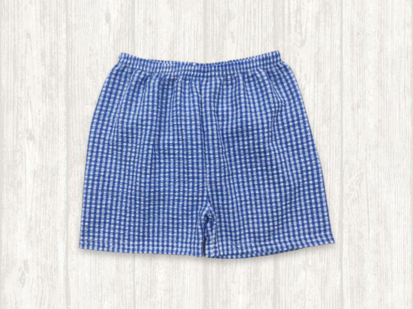 Seersucker Summer Shorts