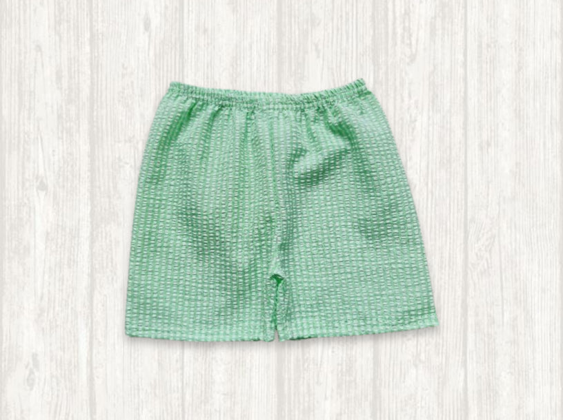 Seersucker Summer Shorts