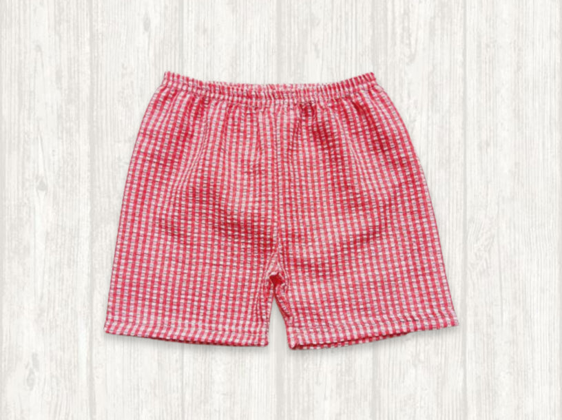 Seersucker Summer Shorts