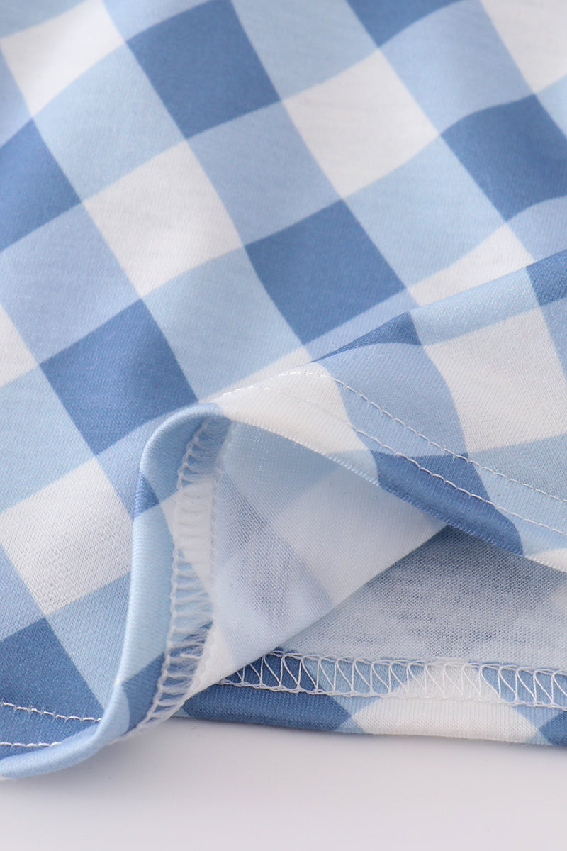 Smocked RWBows Shorts Set