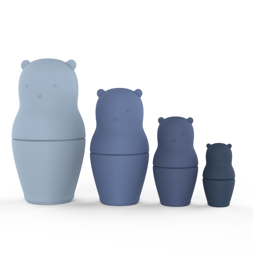Nesting Dolls - Silicone - Teether - Bath - Stacker - 2 Designs