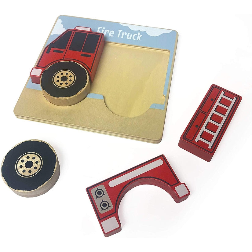 Vehicles Puzzles 3-Pack - Chunky Pieces 5 piece Puzzles