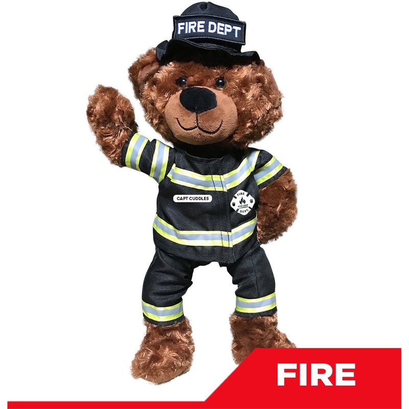 Capt Cuddles Fireman Teddy Bear