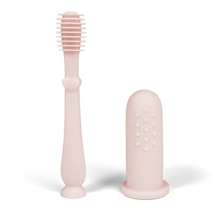 Baby Finger Toothbrush & Tongue Cleaner Oral Set