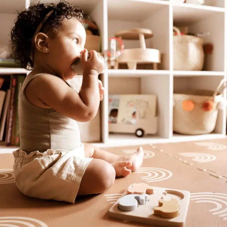 Baby Soft Silicone Mini-Animal Puzzle