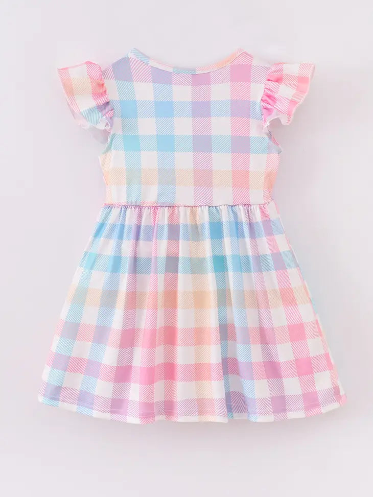 Colorful Plaid Dress