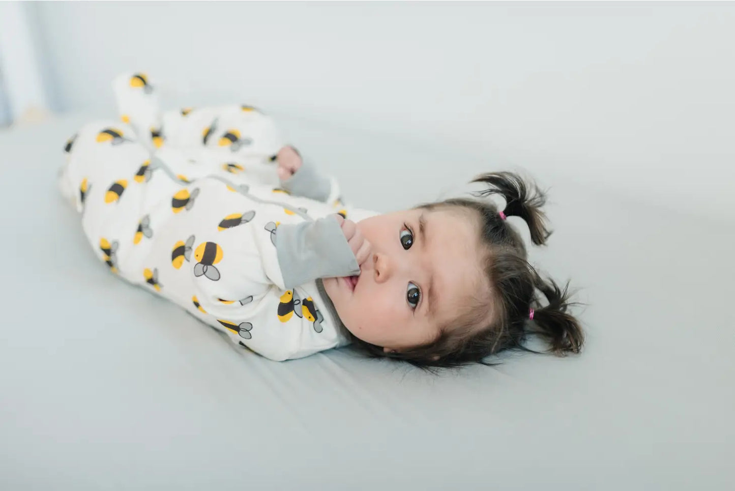 Bumble Bee Organic Baby Footie Pajamas